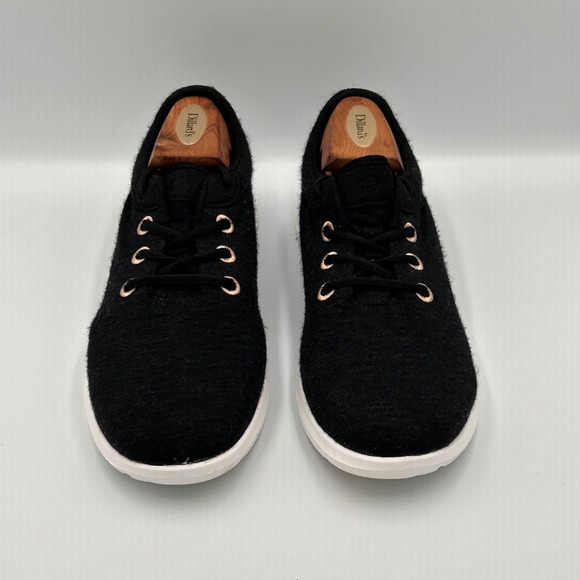 Merinos Wool Runners Black Women's Size 10 Australian Merino Wool Shoes - Picture 2 of 8